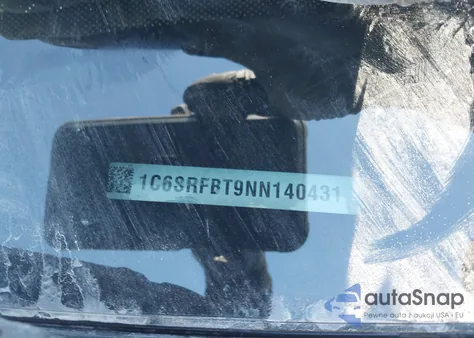 2022 Ram 1500 Trx 4X4 5'7 Box from USA, damaged, VIN 1C6SRFU98NN119622